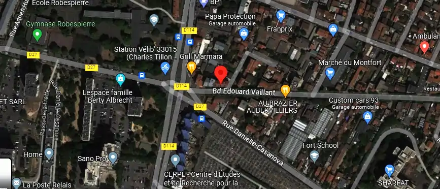 Salon de coiffure à Aubervilliers