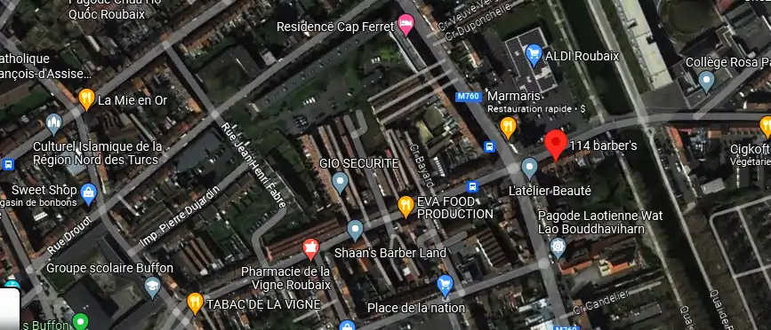 Salon de coiffure à Roubaix