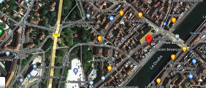 Salon de coiffure à Besançon