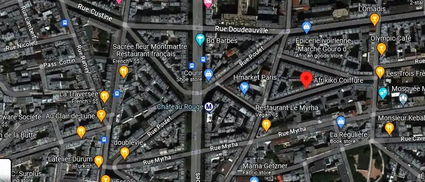 Salon de coiffure à Paris