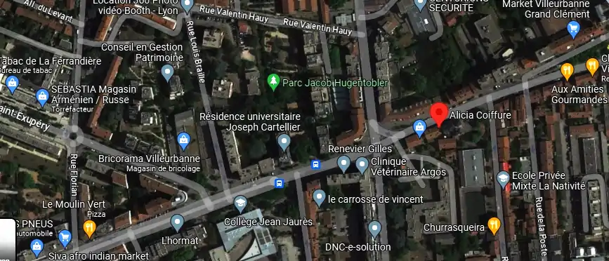Salon de coiffure à Villeurbanne