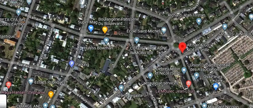Salon de coiffure à Saint-Brieuc