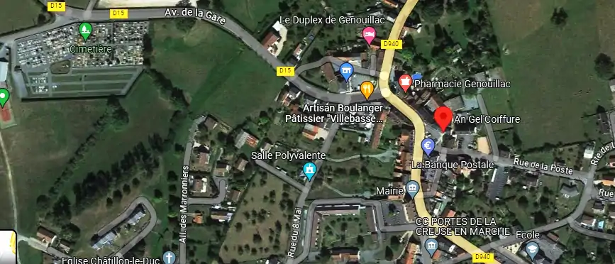 Salon de coiffure à Genouillac