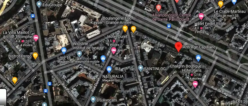 Salon de coiffure à Paris