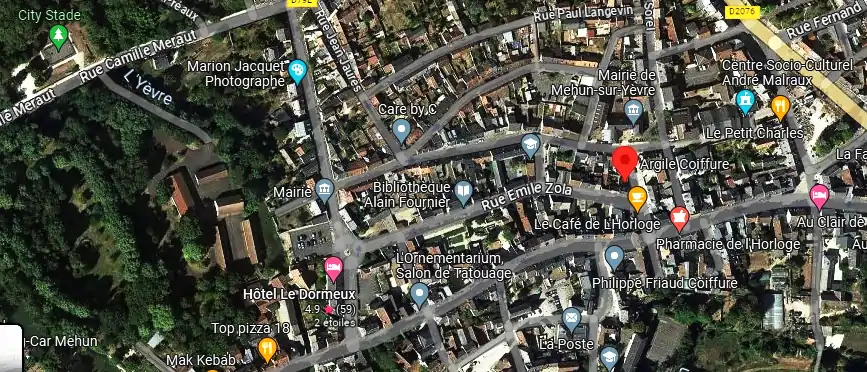 Salon de coiffure à Mehun-sur-Yèvre