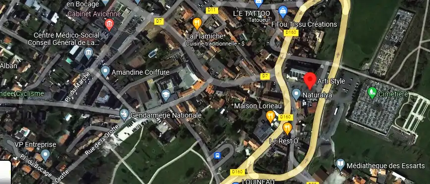Salon de coiffure à 85140 Essarts-en-Bocage