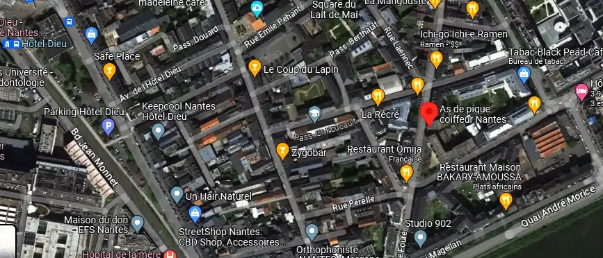 Salon de coiffure à Nantes