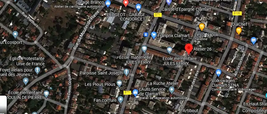 Salon de coiffure à Clamart