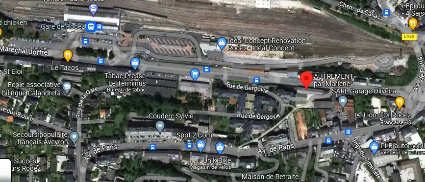 Salon de coiffure à Rodez