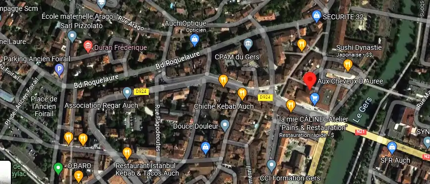 Salon de coiffure à Auch