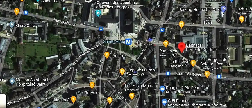 Salon de coiffure à Rennes