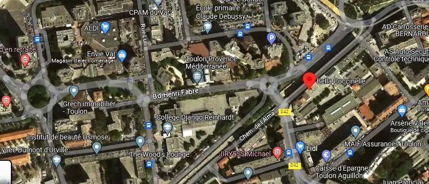 Salon de coiffure à Toulon