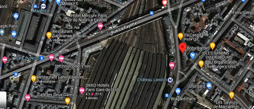 Salon de coiffure à Paris