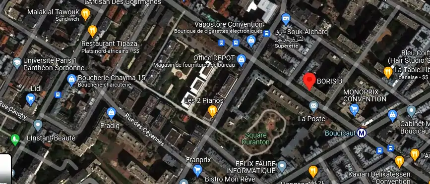 Salon de coiffure à Paris