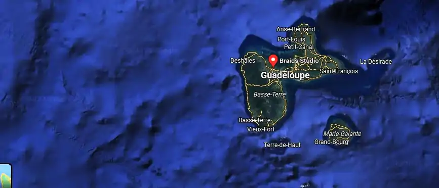 Salon de coiffure à rue de la République, Lamentin 97129, Guadeloupe