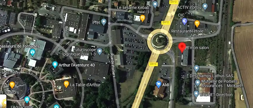 Salon de coiffure à Chasseneuil-du-Poitou