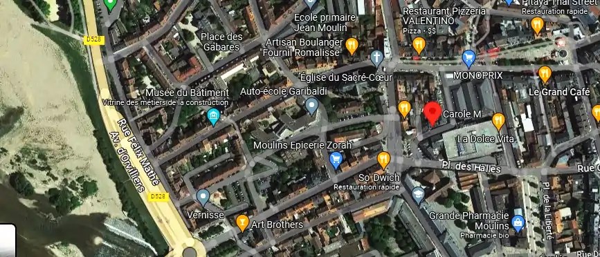 Salon de coiffure à Moulins