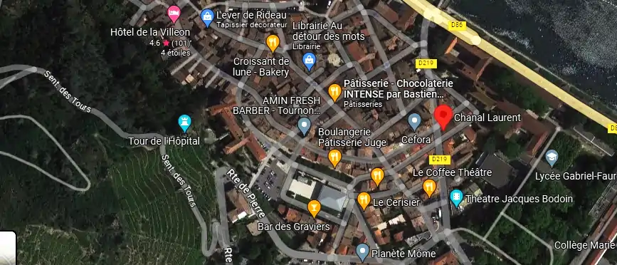 Salon de coiffure à Tournon-sur-Rhône