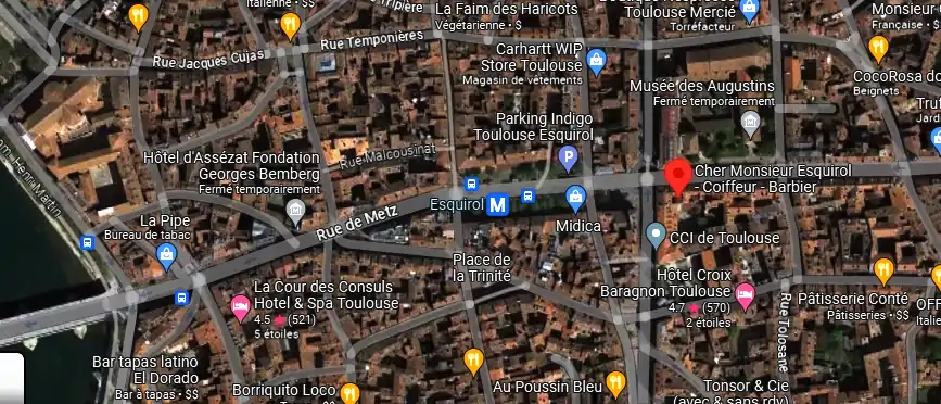 Salon de coiffure à Toulouse