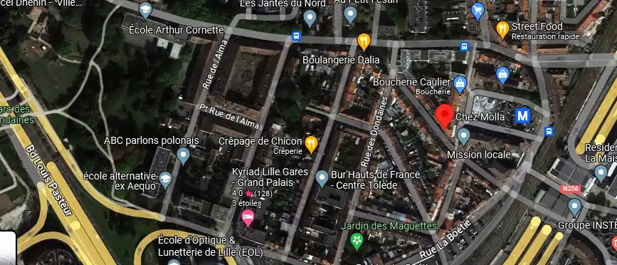 Salon de coiffure à Lille