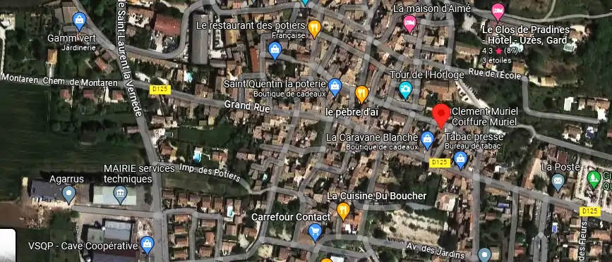 Salon de coiffure à Saint-Quentin-la-Poterie