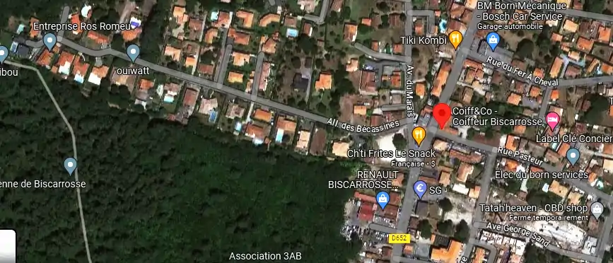 Salon de coiffure à Biscarrosse