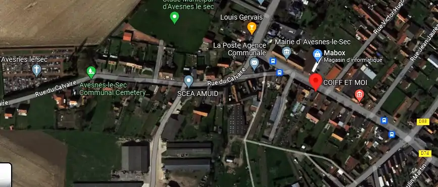 Salon de coiffure à Avesnes-le-Sec