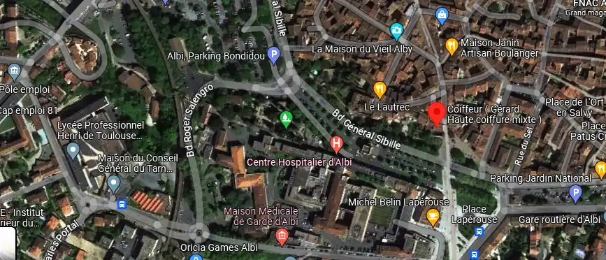 Salon de coiffure à Albi
