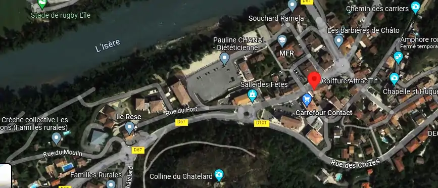 Salon de coiffure à Châteauneuf-sur-Isère