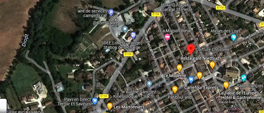 Salon de coiffure à Villeréal