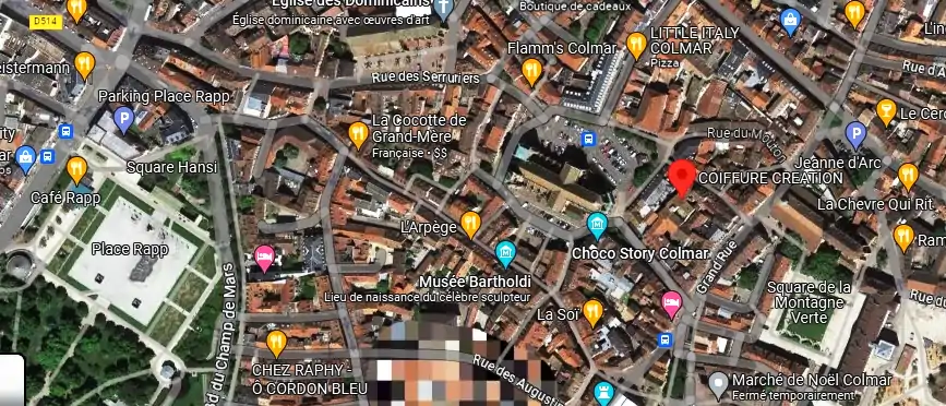 Salon de coiffure à Colmar