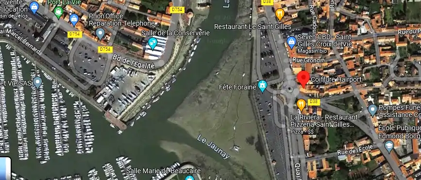 Salon de coiffure à Saint-Gilles-Croix-de-Vie