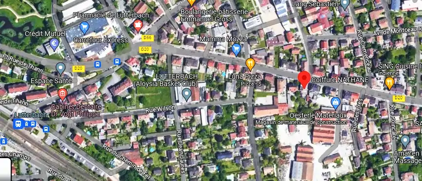 Salon de coiffure à Lutterbach