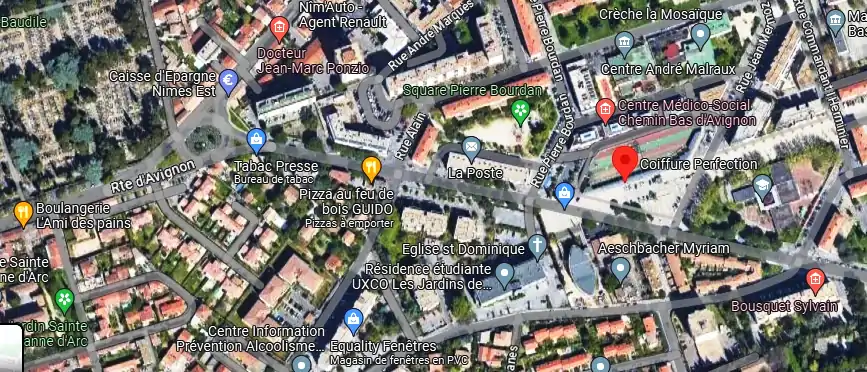Salon de coiffure à Nîmes