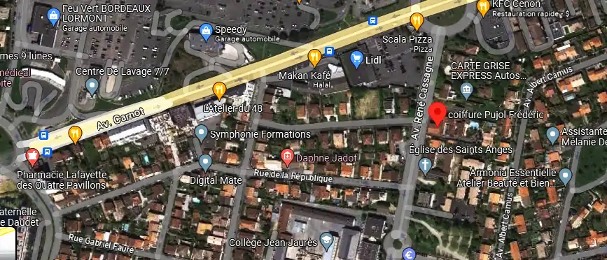 Salon de coiffure à Cenon