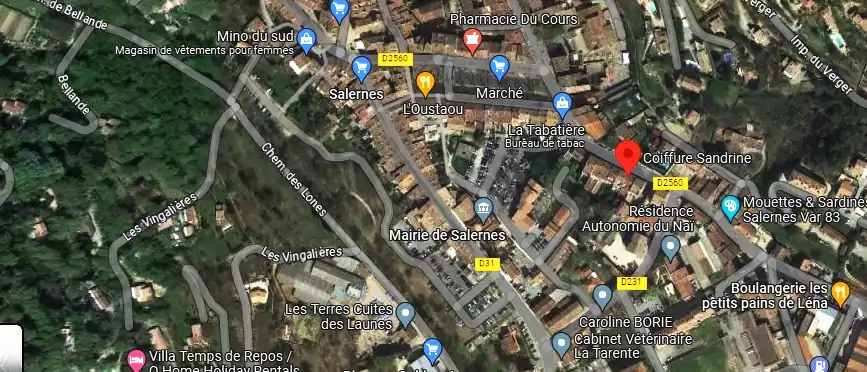 Salon de coiffure à Salernes