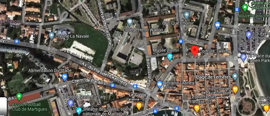 Salon de coiffure à Martigues