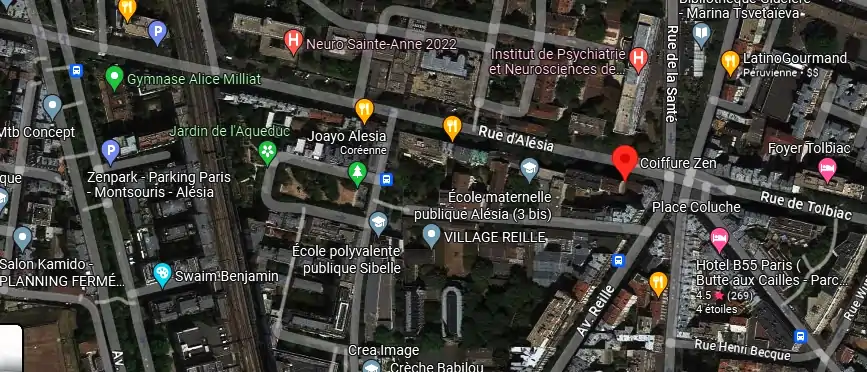Salon de coiffure à Paris