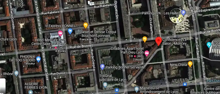 Confidences Le Salon – Moncey – Lyon 3 – Coiffure à Lyon