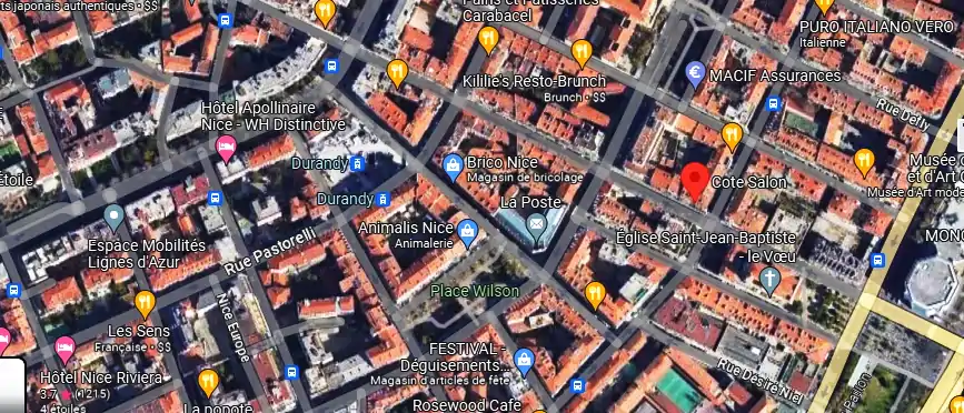 Cote Salon à Nice