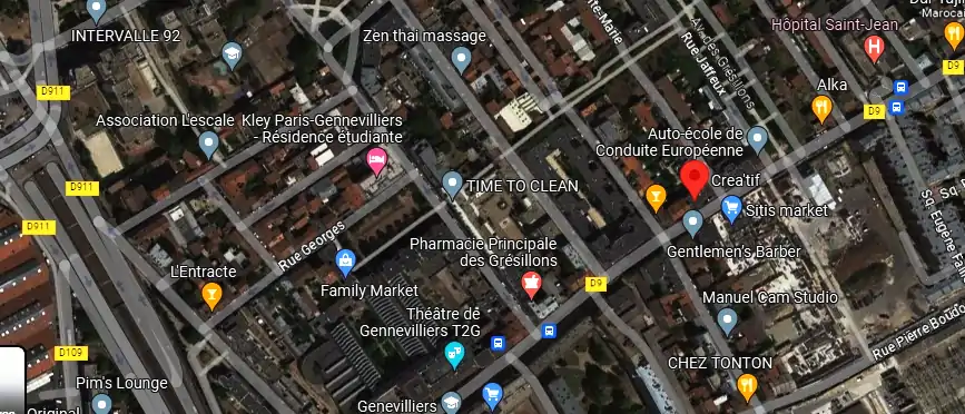 Salon de coiffure à 92230 Gennevilliers