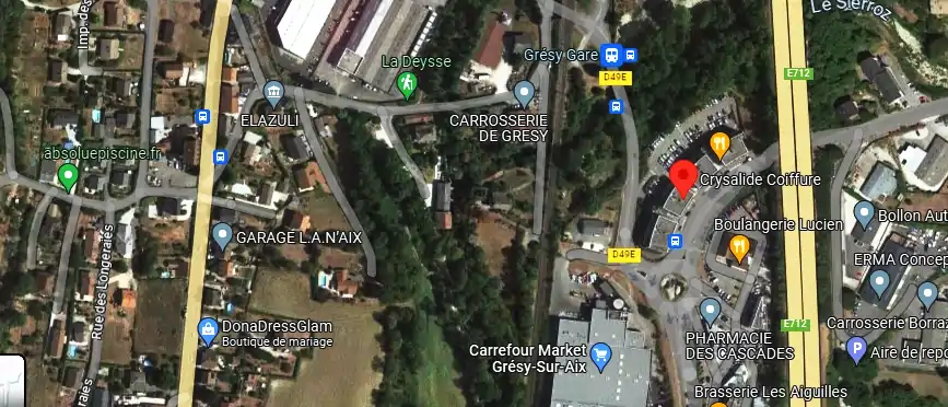 Salon de coiffure à Grésy-sur-Aix