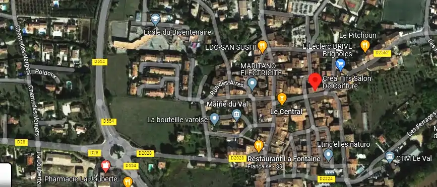 Salon de coiffure à 83143 Le Val