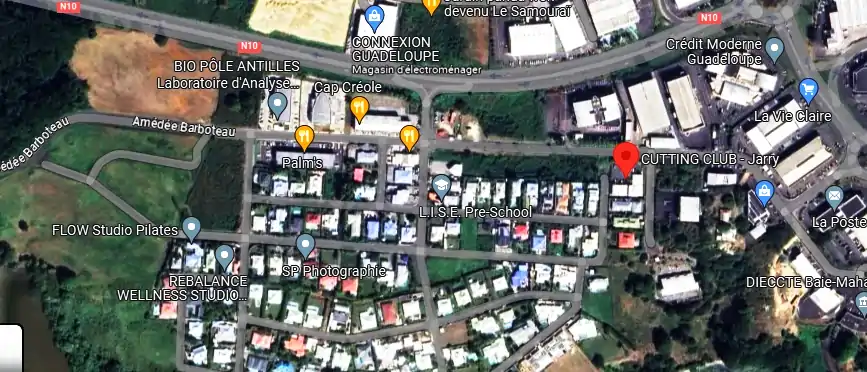 Salon de coiffure à 30 Rue Guy Cornely, Baie-Mahault 97122, Guadeloupe