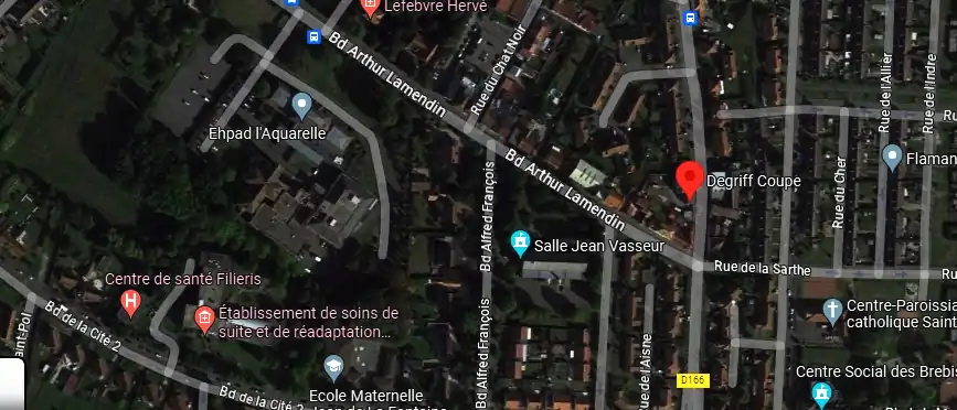 Salon de coiffure à Mazingarbe