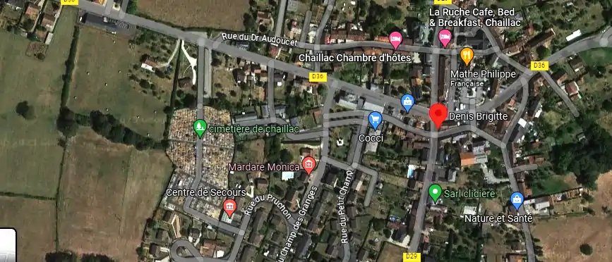 Salon de coiffure à Chaillac