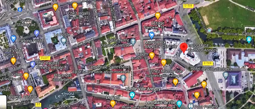 DESSANGE – Coiffeur Annecy à Annecy