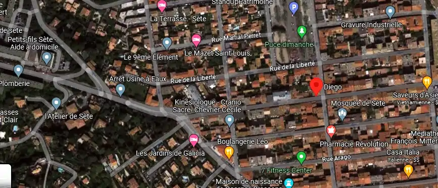 Salon de coiffure à Sète