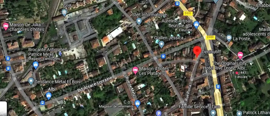 Salon de coiffure à Albi