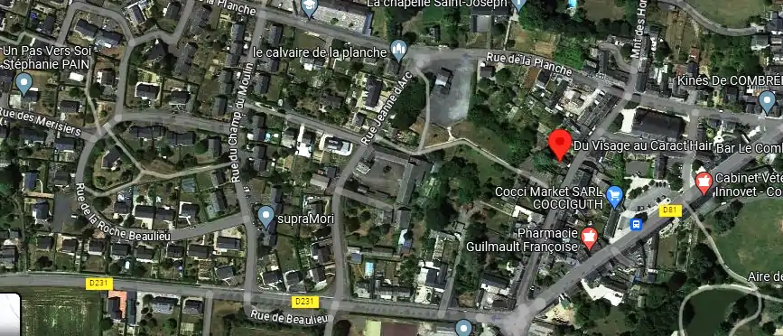 Salon de coiffure à Ombrée d'Anjou